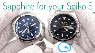 Exclusive Sapphire upgrade for 40mm Seiko 5 Watches [upl. by Annayram]