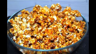 Карамельный ПОПКОРН в домашних условиях  Простой и быстрый рецепт  Popcorn   269 [upl. by Alaecim]