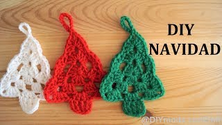 Adorno de Navidad a crochet Arbol paso a paso [upl. by Nilreb]