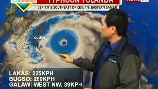 PAGASA Bagyong Yolanda pinakamalakas na bagyo sa buong mundo ngayong 2013 [upl. by Plank]