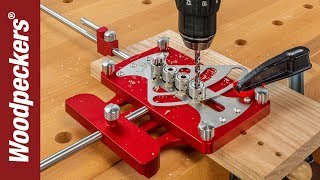 Woodpeckers  OneTIME Tool®  Ultimate Doweling Jig [upl. by Snapp]