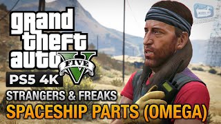 GTA 5 PS5  Omega \ Spaceship Parts Location Guide Strangers and Freaks [upl. by Eerihs]