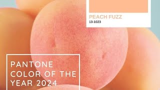 PANTONE COLOUR OF THE YEAR 2024 [upl. by Anifur]