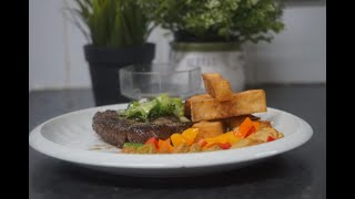 The Perfect Rump Steak shown in under 5 minutes [upl. by Molahs879]