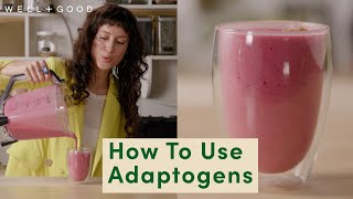 How To Use Adaptogens to Soothe Stress  Anxiety LongTerm  PlantBased  WellGood [upl. by Elane595]