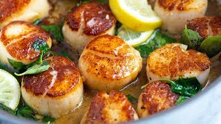 Perfect Seared Scallops Recipe [upl. by Stewart]