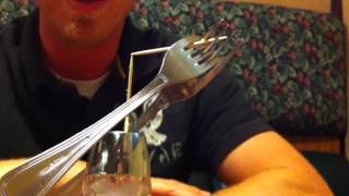 Balancing Forks on the Tip of a Toothpick Trick [upl. by Nodgnal]