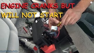 Buick Lucerne  Crank No Start No Fuel Pressure [upl. by Hirsch]