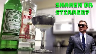 Martini Shaken or Stirred Does it Make a Difference [upl. by Drucie]