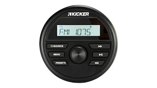 KICKER KMC2 Marine Radio Deep Dive [upl. by Ayama51]