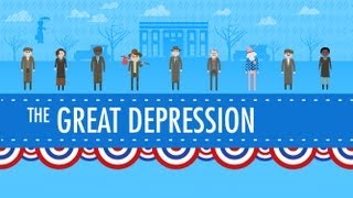 The Great Depression Crash Course US History 33 [upl. by Inkster]