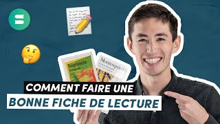 Comment faire une FICHE DE LECTURE parfaite  📜Spécial Bac et Prépa [upl. by Idolla342]