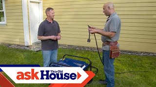 How to Install a Manual Transfer Switch for a Portable Generator  Ask This Old House [upl. by Eirrehs105]