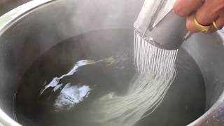 Thai Rice Flour Noodles Recipe [upl. by Aklog]