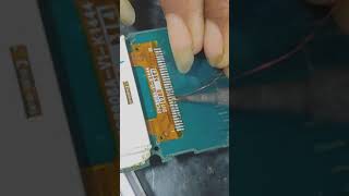 Samsung B110E Display Light Jumper Solution  samsung repair [upl. by Nnyw]