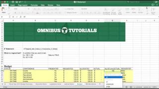 Excel  IF Statement to Return Another Cell [upl. by Adlare]