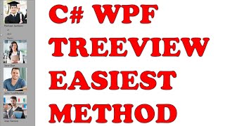 C WPF Treeview Easiest Way To Do Everything [upl. by Edie]