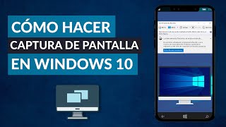 Cómo Hacer una CAPTURA de PANTALLA en PC Windows 10 [upl. by Aihsal271]