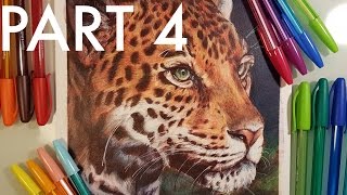 Ballpoint Pen Art Creating a Drawing [upl. by Yeslek]