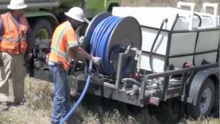 Culvert Cleaning  Custom Trailer Jetter  Cold Water [upl. by Uchida42]