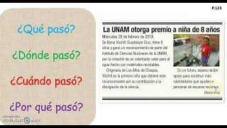 LA NOTICIA Primer grado [upl. by Ahsikan460]