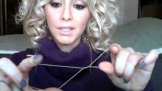 Eyebrow Threading Tutorial Learn how to thread eyebrows [upl. by Idrahs]