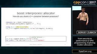 CppCon 2017 Sergey Zubkov “From security to performance to GPU programming” [upl. by Kornher]