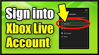 How to Sign in amp Add Account to Your Xbox One Fast Method [upl. by Styles457]