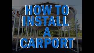 How To Install Carport [upl. by Tasha]