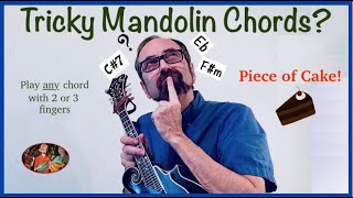 Tricky Mandolin Chords Made Easy [upl. by Annovy255]