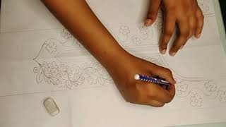 Jamar golar design picture জামার গলার ডিজাইনDrawing amp Stitching [upl. by Sadie]