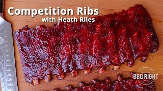 Competition Rib Recipe from Pitmaster Heath Riles [upl. by Thoer405]