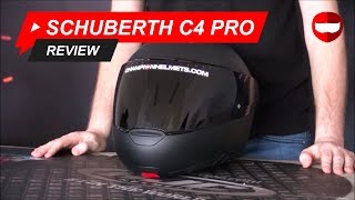 Schuberth C4 Pro Modular Helmet Review amp Unboxing  ChampionHelmetscom [upl. by Krasnoff]