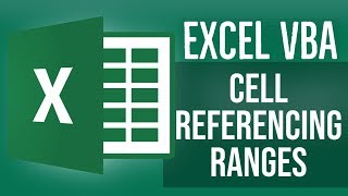 Excel VBA Tutorial for Beginners 6  Excel VBA Cell Referencing Ranges [upl. by Eseerehc292]