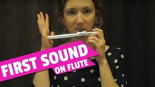 Beginner Flute Lesson  How to make a sound [upl. by Hennessey717]