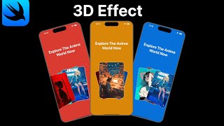 SwiftUI 3D Image swipe [upl. by Herrod936]