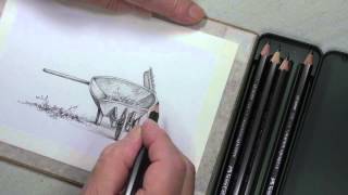 How To Draw with Aquarelle Graphite Pencils  FaberCastell [upl. by Dilan191]