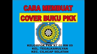 Membuat Cover Buku PKK [upl. by Grubb]