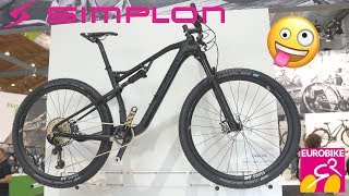 New SIMPLON Bikes 2019 Cirex Rapcon Steamer Razorblade  Eurobike 2018 4K [upl. by Moyna]