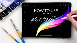 How To Use Procreate For Beginners and everything I use it for [upl. by Wylen]