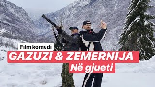 Qumili  Gazuzi amp Zemernija ne gjueti Film komedi shqip HUMOR 2021 [upl. by Ayvid]