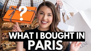 What I Bought in Paris 🌟 Designer Unboxing Hermès amp MORE [upl. by Arimaj832]