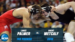 Brent Metcalf vs Lance Palmer 2010 NCAA title match 149 pounds [upl. by Brittain]