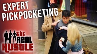 Real Pickpocketing Compilation  The Real Hustle [upl. by Eisnyl]