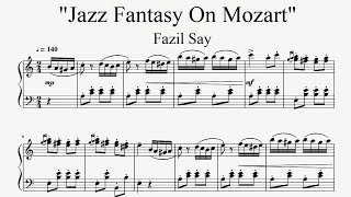 quotJazz Fantasy On Mozartquot  Fazil Say Turkish March Improvisation [upl. by Minnie]