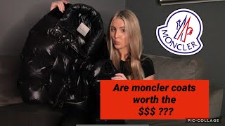 ARE MONCLER JACKETS WORTH THE MONEY  TRY ON [upl. by Busey]