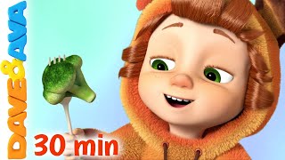 🍏 Apples and Bananas Part 2 and More Nursery Rhymes  Baby Songs by Dave and Ava 🍌 [upl. by Ainar]