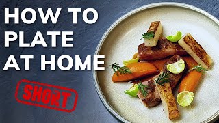 Fine dining FOOD PLATING techniques [upl. by Nuahc]