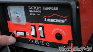 NX3042  Chargeur de batterie automatique 12 V  24 V  max 15 A [upl. by Noll927]