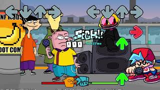 Fine Night Funkout VS Ed Edd n Eddy Animation amp Full Week fnf [upl. by Charin]